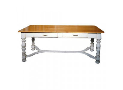 Style antique Table à manger Tables de salle à manger italiennes Meubles Table en bois Tables à manger