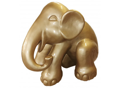 Figure de jardin Statue Figures modernes Décoration Éléphant Sculptures décoratives de designer