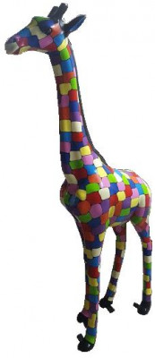 Figures de designer Décorations modernes Statue de girafe de jardin Sculpture Sculptures