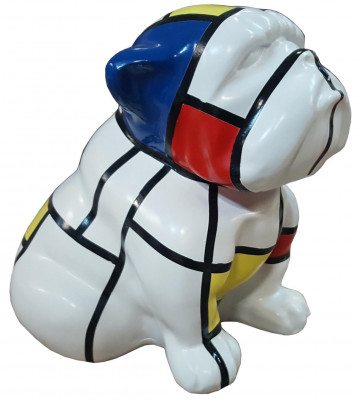 Statue de figure design Statues modernes Sculpture de jardin Figurines Décoration de chien