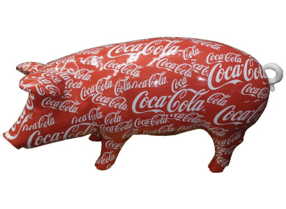 Créateur de figurines Décorations modernes Statue de cochon de jardin Sculpture Sculptures