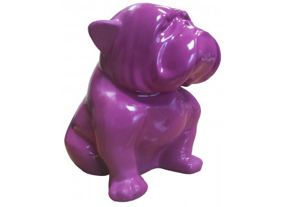 Sculpture de chien de décoration moderne pour figure de designer en statue de jardin sculptures