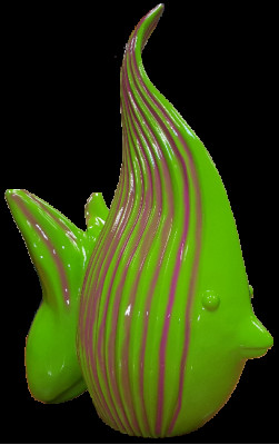Designer figurine Figures modernes Décoration Poisson Décoration Sculpture de jardin Sculptures