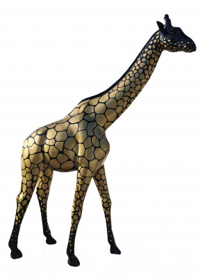 Designer Figurines Décorations Modernes Jardin Statue de Girafe Sculpture Sculpture