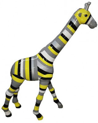 Statues Sculptures Design Décoration maison Figurines Girafe abstraite Décoration
