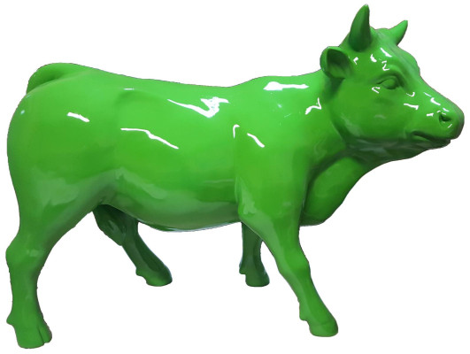 Statues Sculpture Statuette Décorative Vache Statuette Décorative Sculpture Design Abstrait Figure nouvelle