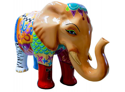 Décorations de maison Sculptures abstraites Design éléphant Statues Figures Figurine Décoration