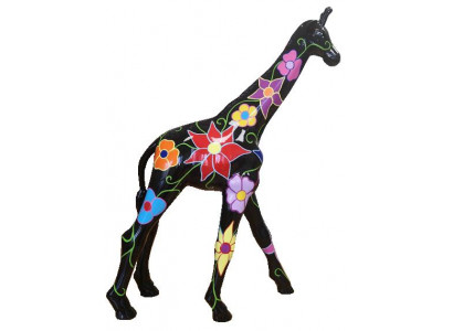 Statue abstraite de girafe Sculpture Figurines de designer Sculptures de jardin modernes nouvelles