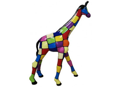 Figures de designer Décorations modernes Statue de girafe de jardin Sculpture Sculptures