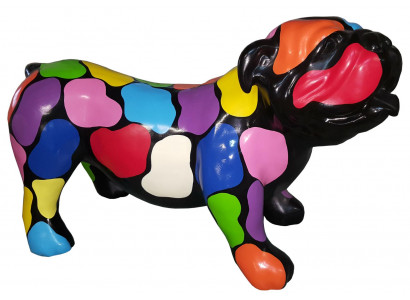 Décoration de chiffres modernes Chien Sculpture de jardin Sculptures Figure Designer Statue