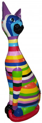 Statues Sculpture Décorative Statue Statue Décorative Colorée Sculpture Design Abstrait Figure