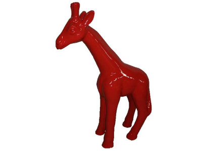 Décorations Jardin Statue de Girafe Sculpture Sculptures Figurines Designer Modernes