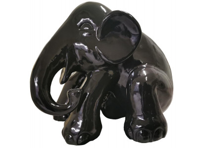 Sculpture de figurine d'éléphant Figures modernes Décoration Sculptures de jardin décoratives de style designer
