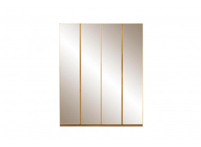 Armoire Armoire en bois Miroir Armoire Armoire Marron