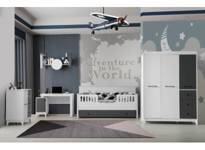 Ensemble élégant pour la chambre d'enfants Multicolore Meubles parfaits pour votre intérieur