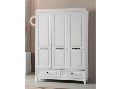 Armoire en bois blanc conçu pour chambre d'enfants Placards à vêtements