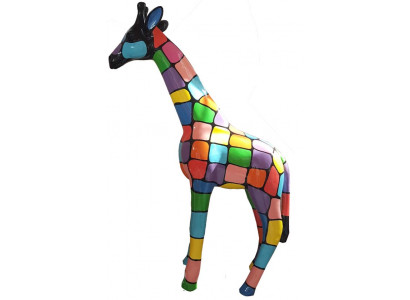 Figure de design de girafe Statue Figures modernes Décoration de statues de décoration de jardin nouvelle