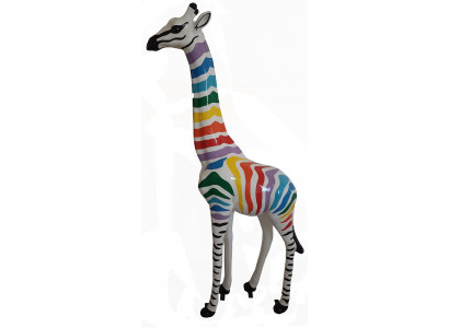 Figure Statue Statue de figure moderne Statues Décoration Décoration Girafe Jardin nouveau