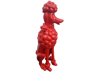 Designer Figure abstraite Figurines modernes Décoration Caniche Sculptures de jardin décoratives