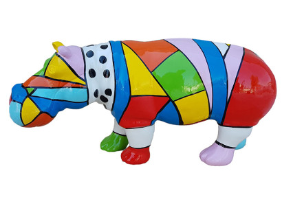 Designer Abstract Figure Modern Figures Decoration Hippo Garden Sculptures La sculpture du jardin de l'hippopotame de la décoration de Figures Modernes de Figures abstraites du designer