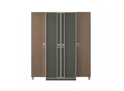 Armoire Armoire Enfants Armoire Bois Gris Armoire en Bois Grande Moderne