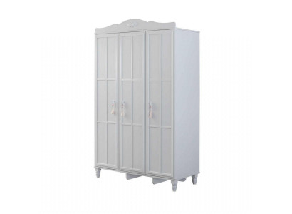 Armoire de luxe Armoire d'enfant Armoire en bois Bois Blanc
