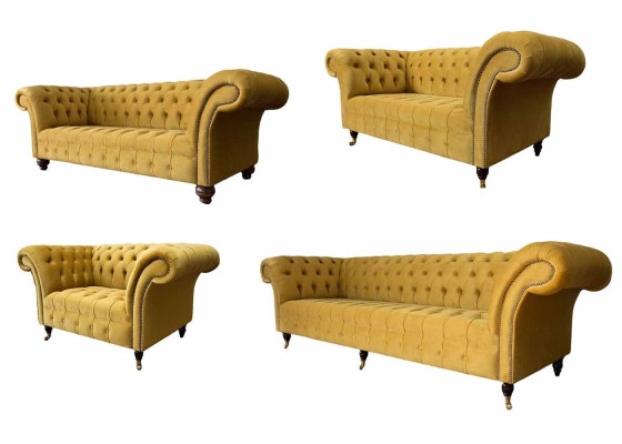 Ensemble de canapé design 3+2+1,5+1 canapé Siège tissu moderne