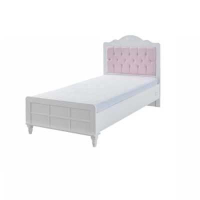 Chambre d'enfant Complète avec mobilier pour enfants Lit d'enfant en bois Ensemble 5 pièces Blanc