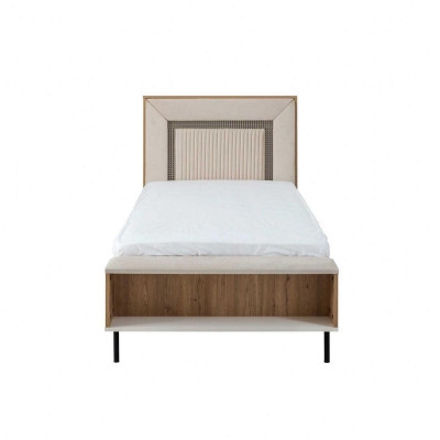 Suite de meubles pour enfants chambre d'enfants lit lit d'enfants bois marron ensemble 4 pièces