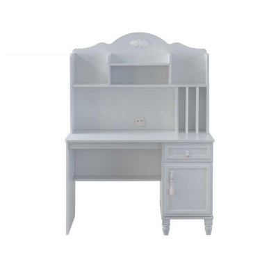 Groupe blanc Lit d'enfants Mobilier pour enfants Chambre d'enfants Lit Bois Ensemble 4 pièces