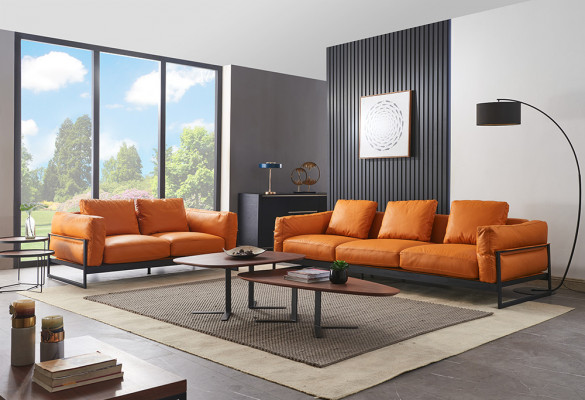 Canapé design Set de canapés 3+2 places Canapé Suite Mobilier italien