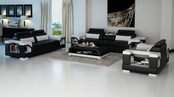 Ensemble de canapés de luxe 3+2+1 places Canapé Design Canapé Rembourrage Canapé Moderne