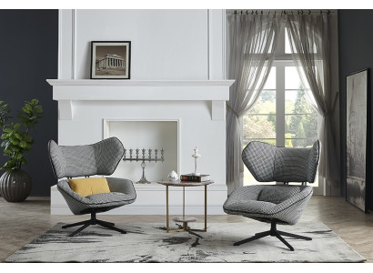 Salon de luxe TV Club rembourrage siège Design Fauteuil canapé canapé relax tissu