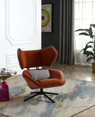 Salon de luxe TV Club rembourrage siège Design Fauteuil canapé canapé relax tissu