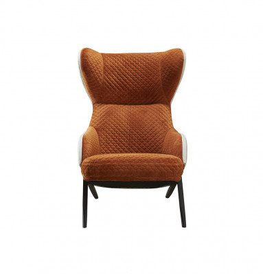 Fauteuil Canapé Design Canapé Siège Luxe Beige nouveau Détente Cuir Lounge Club Tapisserie