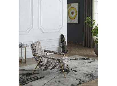 Fauteuil Design Canapé Canapé Relax Tissu Salon Luxe TV Club Rembourrage Siège