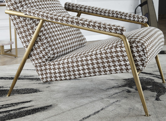 Fauteuil Design Canapé Canapé Relax Tissu Salon Luxe TV Club Rembourrage Siège