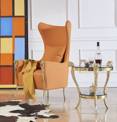 Revêtement de chaise Cocktail Détente Bar Lounge Club Chaises Mobilier Design Fauteuil King