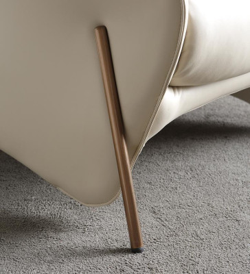 Luxuriöse Stuhlpolsterung Cocktail Relax Lounge Club Stühle Möbeldesign Sessel Leder