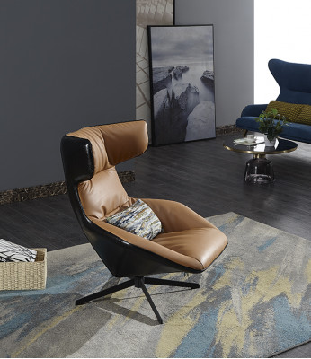 Salon Oreilles Fauteuil Club Mobilier Designer Canapé TV Chaise Chaises Tapisserie Siège