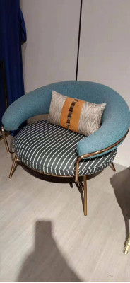 Fauteuil design Fauteuil de luxe Rembourrage Cocktails Détente Bar Salon Club Fauteuils Mobilier