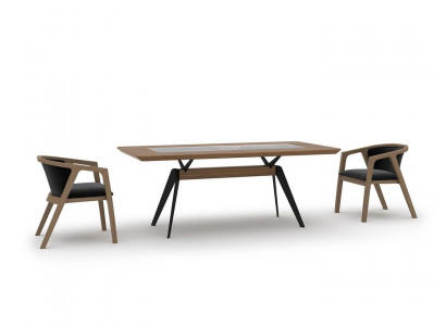 Luxe Salle à manger complète Table à manger 4 chaises Mobilier Design Moderne
