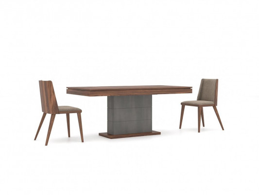 Salle à manger ensemble de table à manger 7 pièces design buffet avec miroir ameublement de luxe