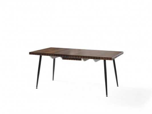 Ensemble de luxe 3 pièces Table en bois Table à manger Salle à manger Complet 4x Chaises Mobilier