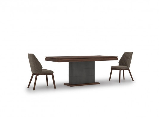 Salle à manger complète Table à manger 4x Chaises Design de meubles modernes nouvel ameublement