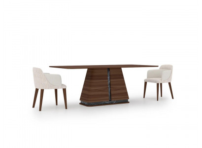 Salle à manger Mobilier Table à manger de luxe Design moderne Table en bois Nouveaux meubles
