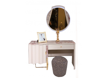 Chambre complète Coiffeuse avec miroir Design luxueux Mobilier moderne