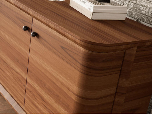 Salle à manger moderne Table à manger 4 chaises Ensemble de salle à manger Bahut Meubles de luxe 2 miroirs