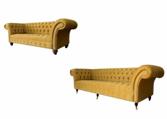 Ensemble de canapés 3+2 places Canapés design Canapés Rembourrage Chesterfield