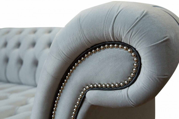 Canapé Chesterfield Design Ensemble de canapé de siège de canapé rembourré de luxe.
